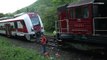 Десятки людей пострадали из-за столкновения поездов