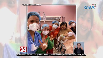 Iya Villania-Arellano, isinilang na ang 4th baby nila ni Drew na si Astro Phoenix | 24 Oras Weekend