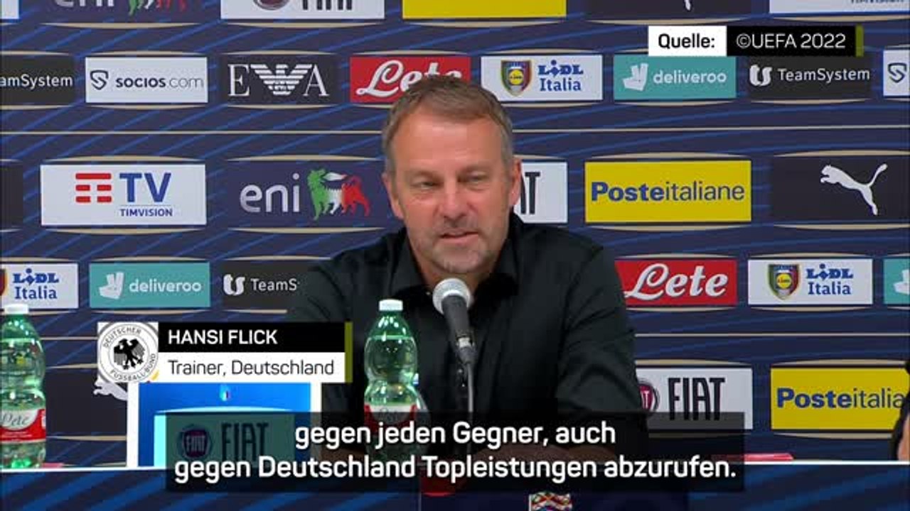 Flick nach Remis: "Schätze Mancini sehr"