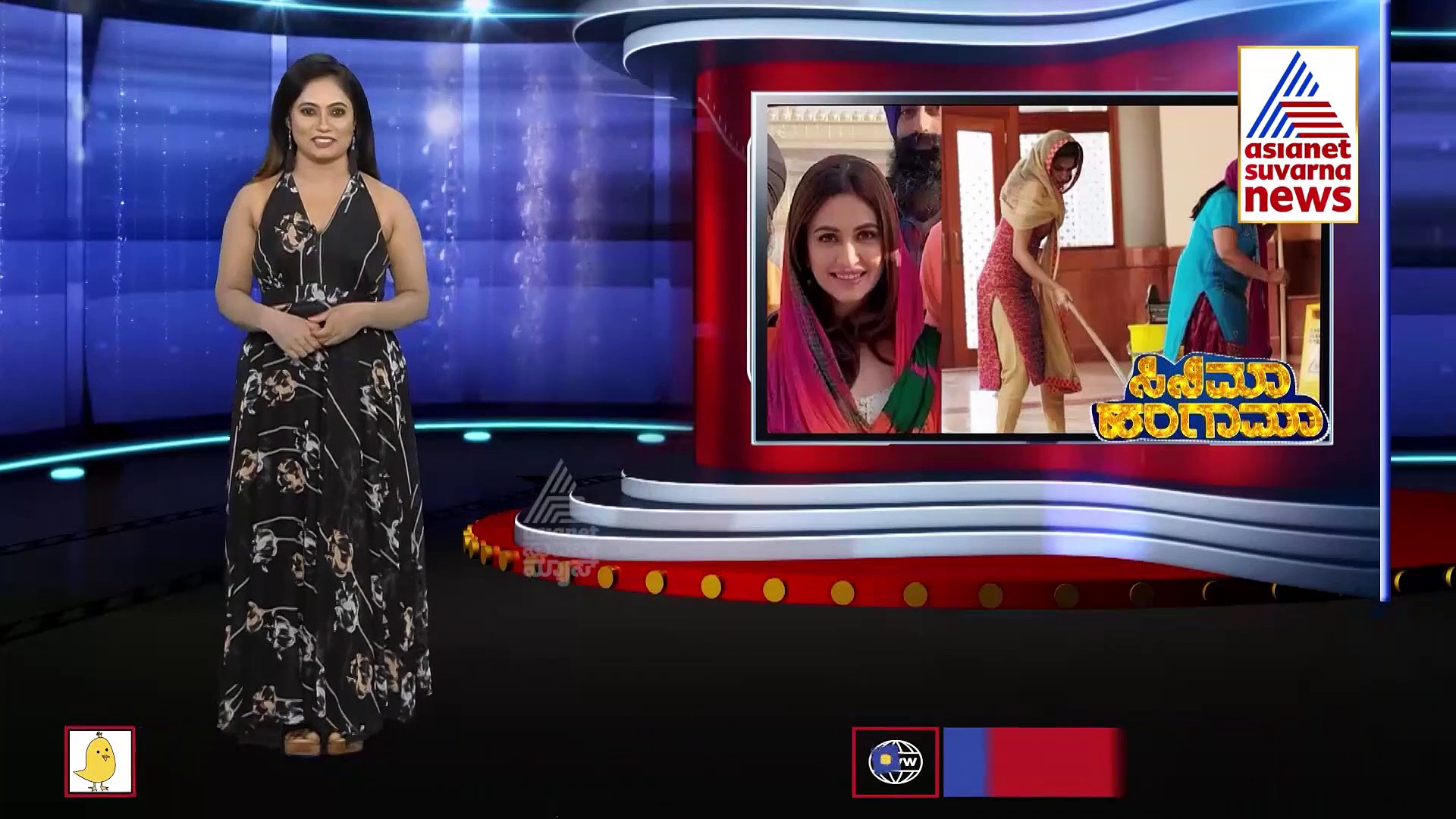 'ಗೂಗ್ಲಿ' ನಟಿ ಕೃತಿ ಕರಬಂಧ ದೇವಸ್ಥಾನದ ಕಸ ಗುಡಿಸ್ತಾ ಇದಾರೆ!