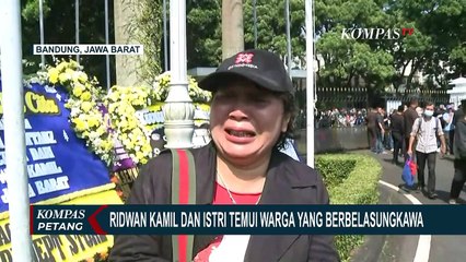 Sampaikan Dukacita Atas Meninggalnya Eril, Tangis Warga Pecah Saat Bertemu Ridwan Kamil dan Istri