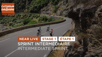 #Dauphiné 2022 - Étape 1 / Stage 1 - Sprint intermédiaire / Intermediate sprint