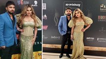 IIFA Awards 2022: Rakhi Sawant Golden Gown Look Troll, Boyfriend Adil का उड़ा मजाक Watch Video
