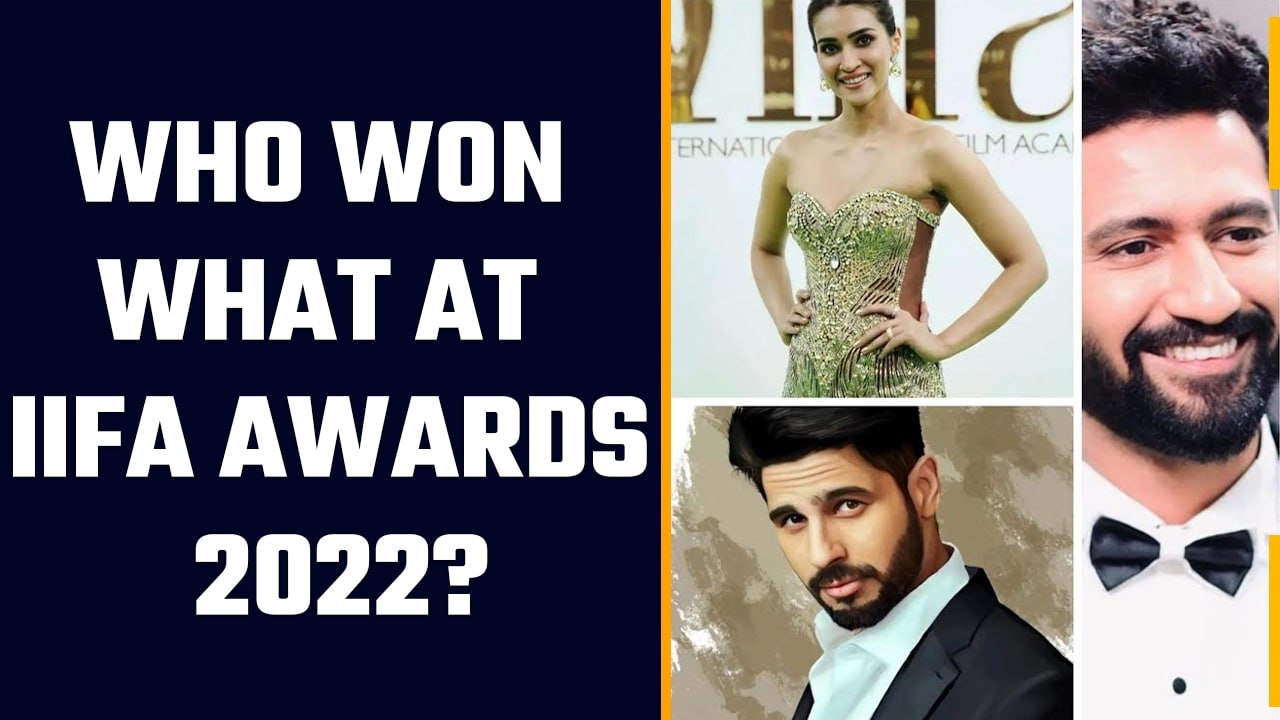 IIFA Awards 2022 full winners list Shershah wins 5 awards OneIndia