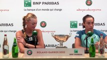 Roland-Garros 2022 - Caroline Garcia et Kristina Mladenovic : 