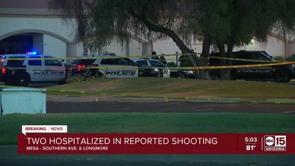 Two injured in Mesa shooting
