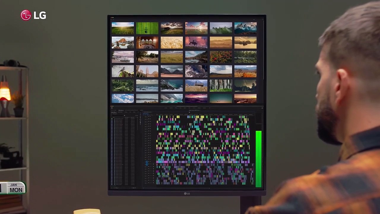 Présentation du moniteur LG DualUp
