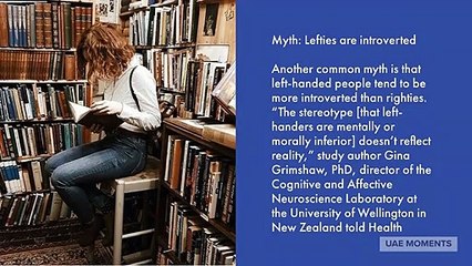 Facts and Myths About Lefthanders