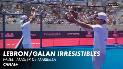 Galan et Lebron irrésistibles - Master de Marbella