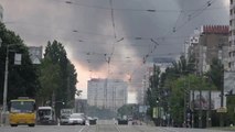 Los misiles rusos vuelven a caer sobre Kiev