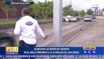 ¡Dos personas heridas! deja accidente vial en el Anillo Periférico