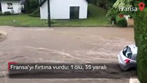 Fransa’yı fırtına vurdu: 1 ölü, 35 yaralı