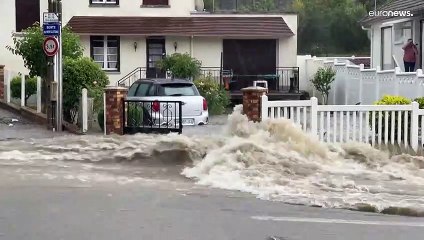 Frankreich: Eine Tote und schwere Schäden durch Unwetter