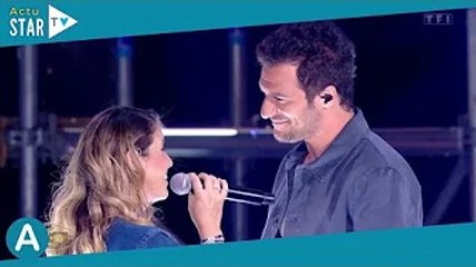 Amir : enceinte, Lital, sa femme, le rejoint sur scène pour chanter avec lui