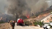 L'incendie au sud d'Athènes est sous contrôle
