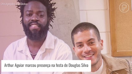 Arthur Aguiar prestigia festa de Douglas Silva; evento tem presença de PA e Scooby. Veja como foi!
