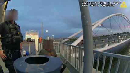 Bodycam video of Tempe Town Lake drowning
