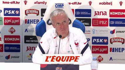 Download Video: Maignan titulaire face à la Croatie - Foot - L. nations - Bleus