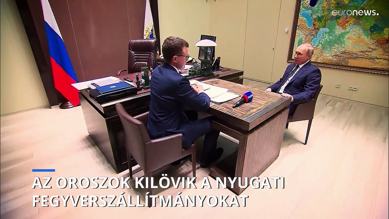 Vlagyimir Putyin: ,,úgy roppantjuk össze az ukrán drónokat, mint a mogyorót"