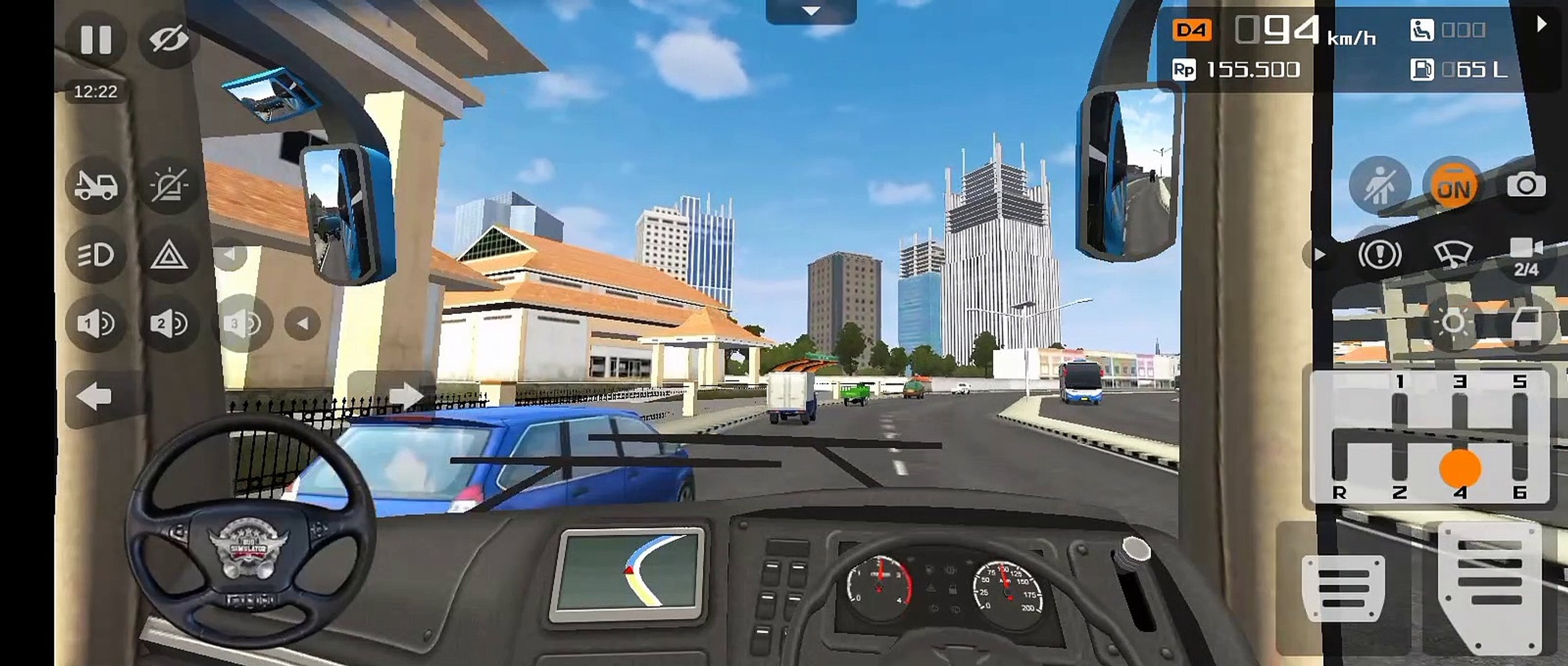 Bus simulation Indonesia