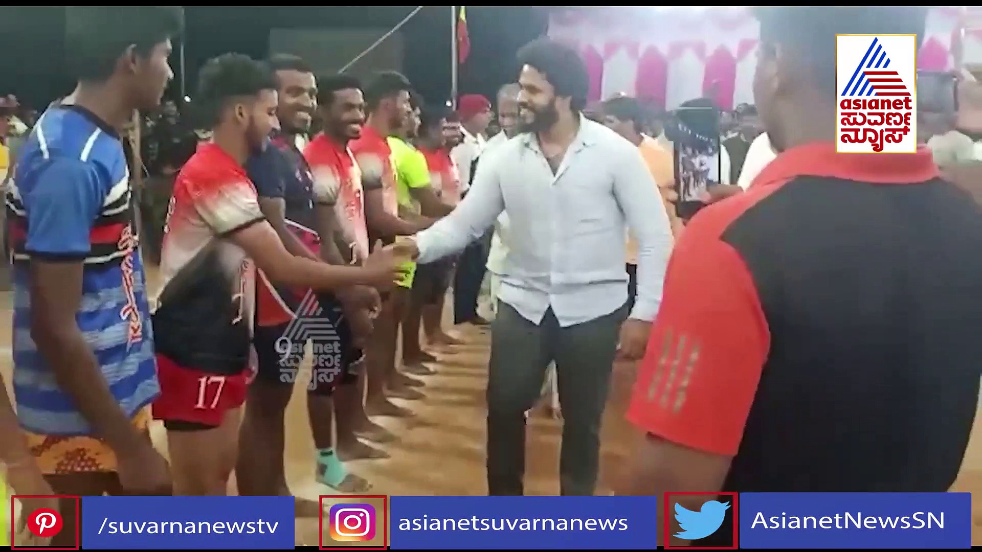 Nikhil Kumaraswamy Played Kabaddi: ಕಬಡ್ಡಿ ಅಂಗಳಕ್ಕಿಳಿದು ಒಂದ್ ರೈಡ್ ಮಾಡಿದ ರೈಡರ್