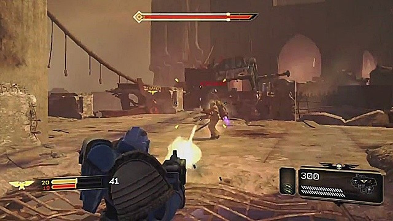 Warhammer 40.000: Space Marine - Multiplayer-Spielszenen