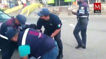 Grupo de choque se opone a la instalación de casillas en Oaxaca