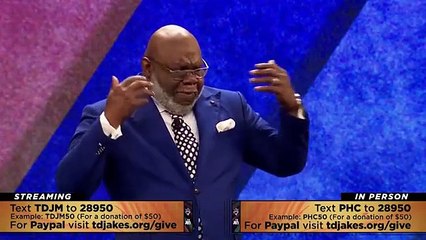 Don’t Leave Like You Came! - Bishop T.D. Jakes part-2