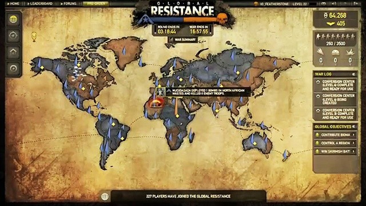 Resistance 3 - »Global Resistance«-Video