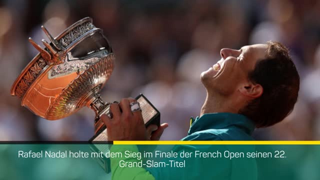 Fakten-Report: Nadal holt 22. Grand-Slam-Titel