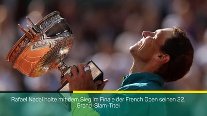 Fakten-Report: Nadal holt 22. Grand-Slam-Titel