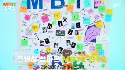 BTS (방탄소년단) MBTI Lab - 1 [Indo Sub]