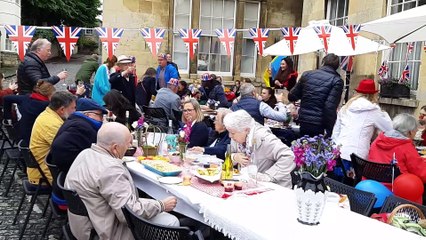 Barn Hill Jubilee Street party in Stamford