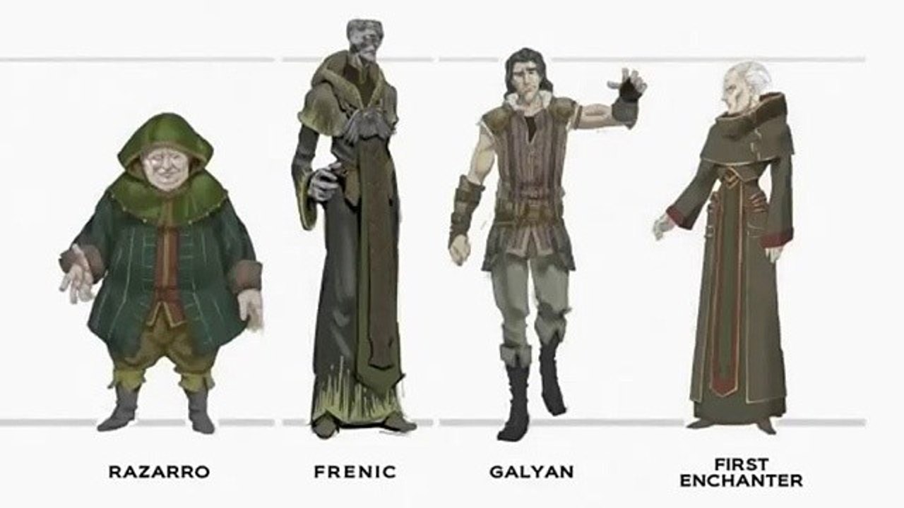 Dragon Age: Dawn of the Seeker - Video mit Konzeptzeichungen und Designentwürfen