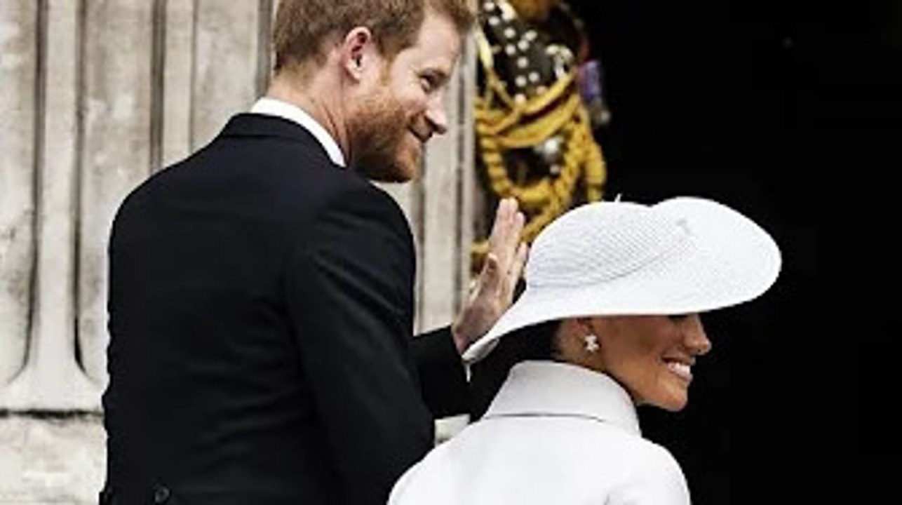 Queen deliberately wanted Meghan and Harry 'front and centre' with their own procession