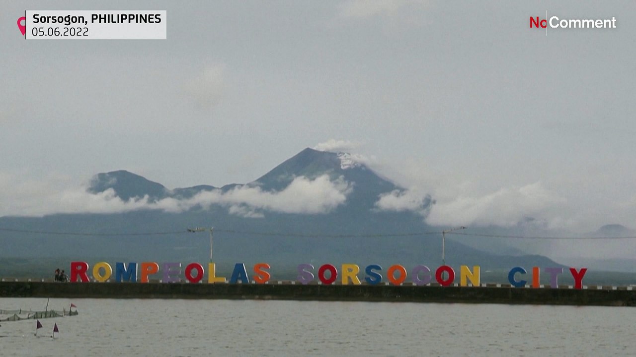 Vulkan Bulusan auf den Philippinen bricht aus: Alles voller Asche und Rauch