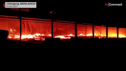 At least 15 dead in fire at Bangladesh container depot