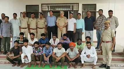 ऑपरेशन क्लीन: अनूपगढ़ वृत्त में साढ़े तीन दर्जन से अधिक आरोपी गिरफ्तार