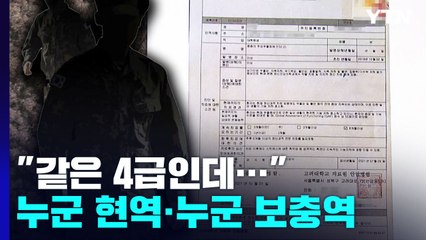 같은 4급인데 누군 현역·누군 보충역...장교 추첨 입대 / YTN