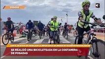 Se realizó una bicicleteada en la costanera de Posadas