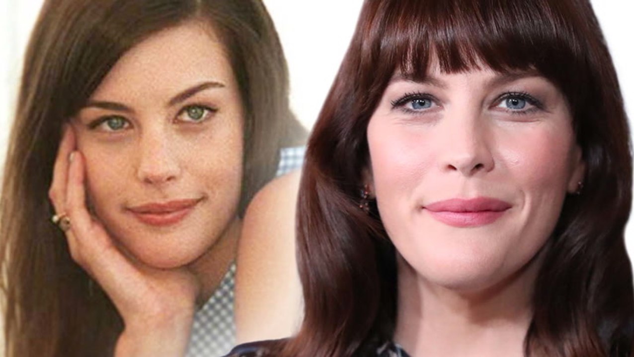 Durch die Jahre mit Hollywood-Schönheit Liv Tyler