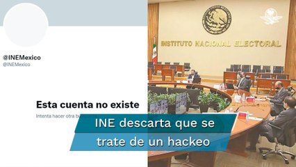 INE bloquea cuenta en Twitter por cuestiones de configuración