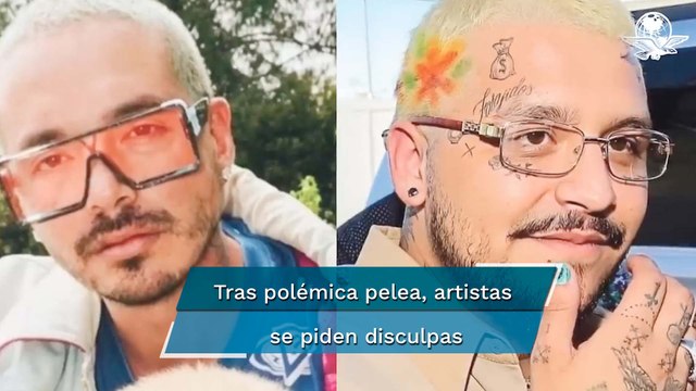 Un caballero en hacer lo que hizo , dice J Balvin sobre disculpa de Christian Nodal