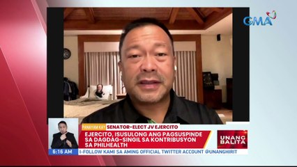 Panayam kay Senator-elect JV Ejercito | UB