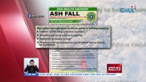 DOH, pinag-iingat ang publiko sa masamang epekto ng ashfall | UB