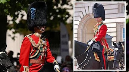 Prince William takes centre stage at Trooping the Colour parade
