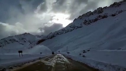 Despeje de ruta lado argentino vialidad nacional