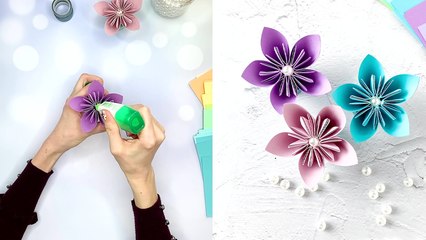 'German craftswoman shares super-easy Paper Flower DIY tutorial'