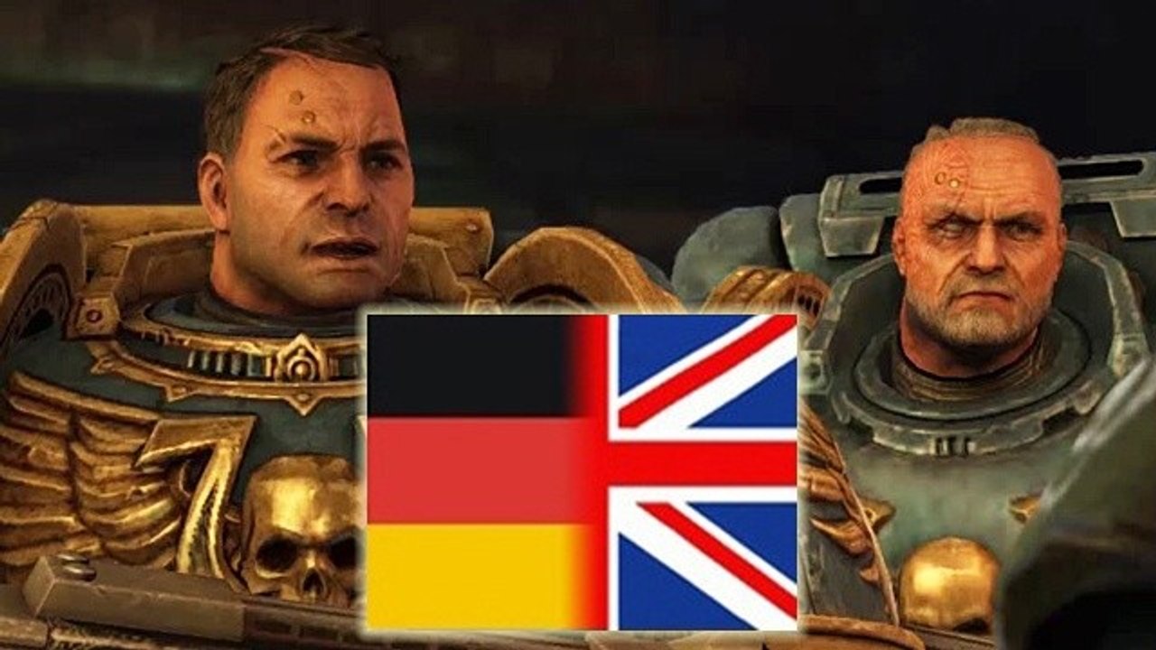 Warhammer 40.000: Space Marine - Sprachvergleichs-Video: deutsch gegen englisch