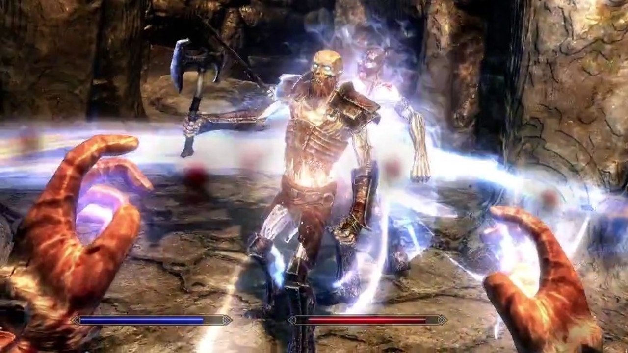 The Elder Scrolls 5: Skyrim - Gameplay-Video #2: Magie, Waffen und Dungeons